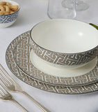 O.W. London geometric print breakfast bowl 15cm, imported from the UK