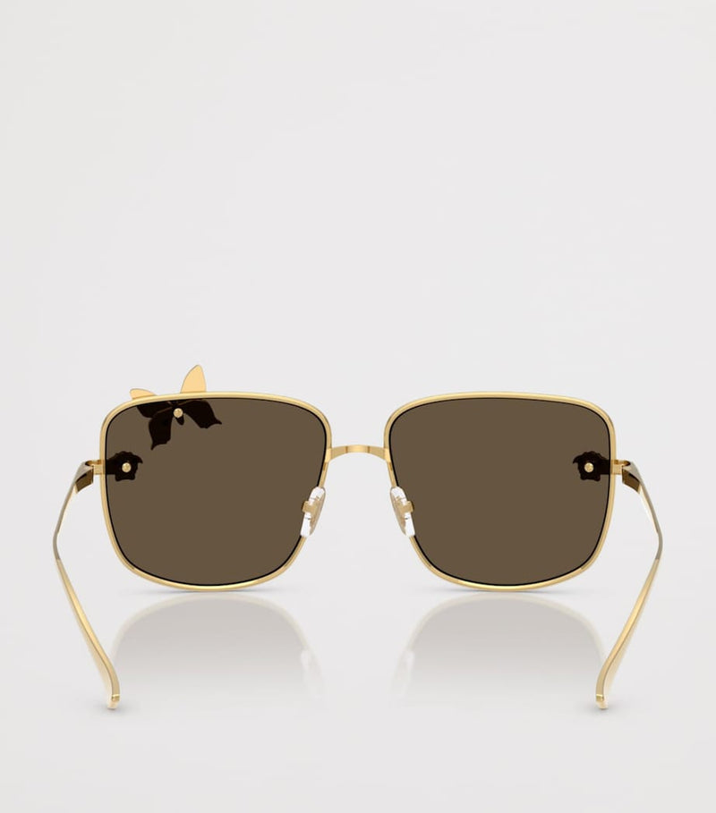 Versace square butterfly sunglasses (British brand)