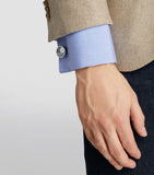 Tateossian circle gear cufflinks (British brand)
