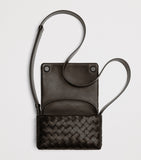 Bottega Veneta mini leather cross-body bag, UK version