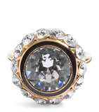 Valentino Garavani crystal VLogo signature ring, UK version