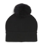 Yves Salomon cashmere pom-pom beanie for children (British brand)