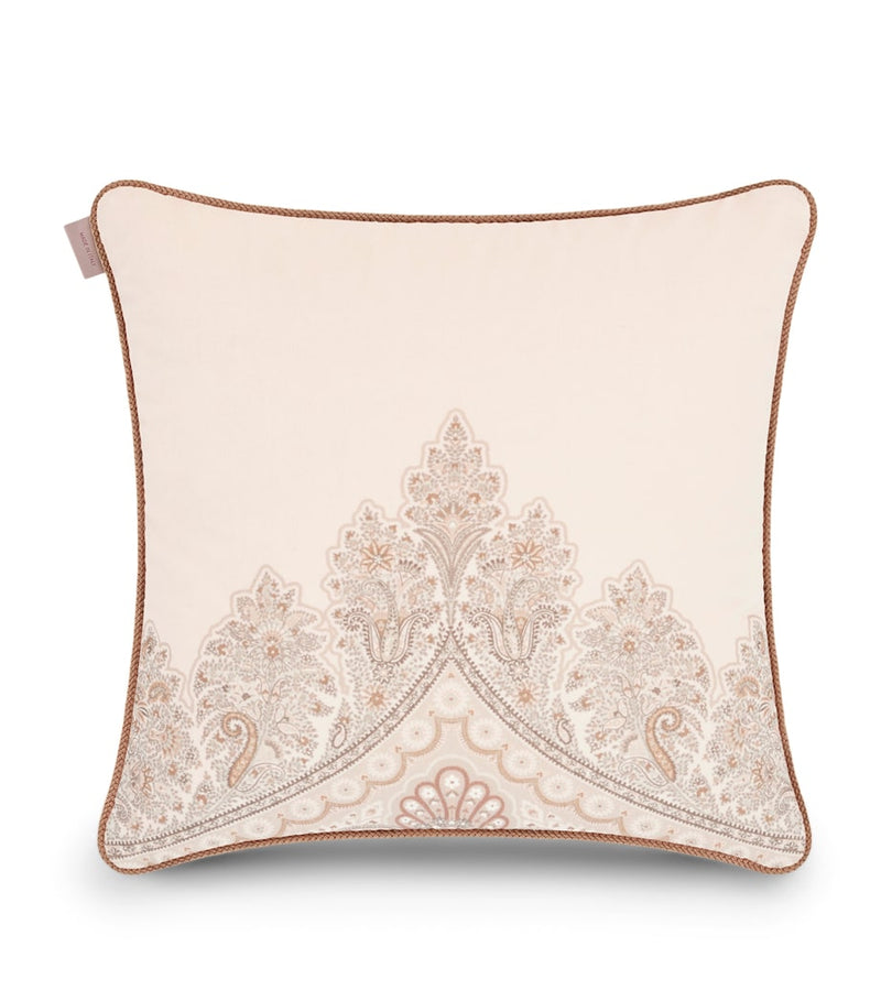 Etro cotton velvet Kiri cushion 45cm x 45cm - British product