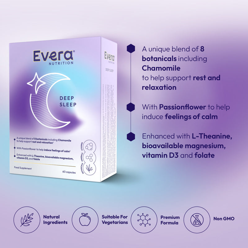 Evera Nutrition Deep Sleep 60 capsules, UK version