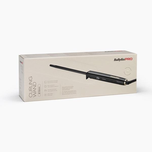 BaByliss Pro 10mm curling wand, professional styling tool (British brand)