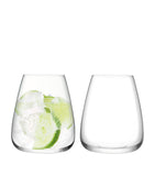 LSA International set of 2 water glasses 590ml, UK version
