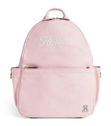 Harrods Harrods Cotton Embroidered Emblem Backpack- Buy online at McGrocer