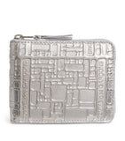 Comme des Garçons wallet embossed logo zip, imported from the UK