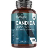 WeightWorld Candida Support vegan capsules 180 (British brand)