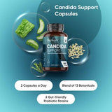 WeightWorld Candida Support vegan capsules 180 (British brand)