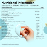 WeightWorld Candida Support vegan capsules 180 (British brand)