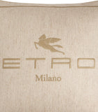 Etro linen embroidered Emilia cushion 45cm (British brand)