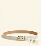 Cartier small leather Panthère belt, imported from the UK