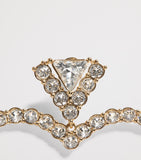 Valentino Garavani Crystal Coeur Royal earrings - British product