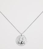 Monica Vinader sterling silver Cancer zodiac necklace - British product