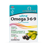 Holland & Barrett Vitabiotics Ultra Omega 369 Formula Supplement Capsules 60- Buy online at McGrocer