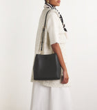 Tory Burch small leather McGraw bucket bag (British brand)