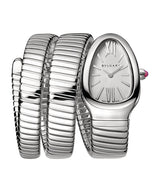 Harrods Bvlgari Serpenti Tubogas Stainless Steel Watch 35mm- Buy online at McGrocer