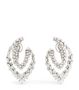 Harrods Yeprem White Gold and Diamond Whisper Earrings- Buy online at McGrocer