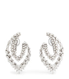 Yeprem Whisper white gold diamond earrings, UK version