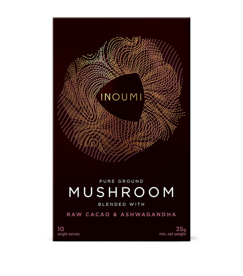 INOUMI mushroom cacao blend 35g 10 sachets - British product