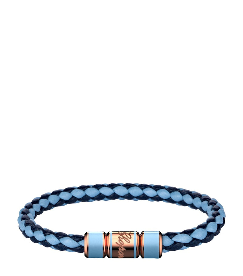 Chopard leather signature racing bracelet 19cm, imported from the UK