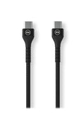 Mixx Ultra Durable Cable USB Type C to USB Type C Black – 1.2m - McGrocer