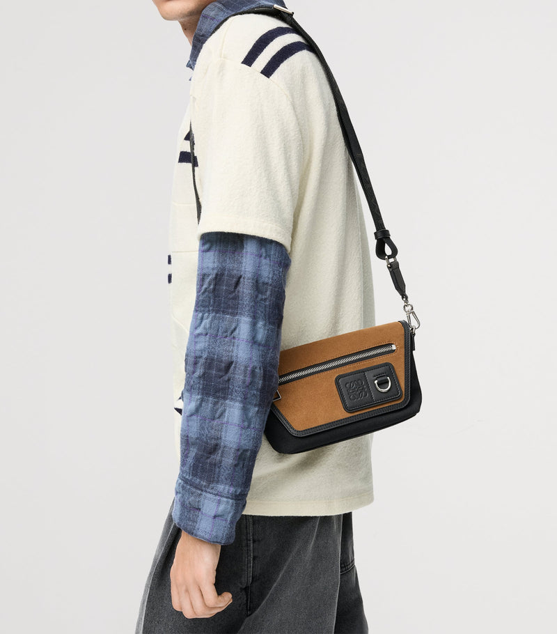 LOEWE Mini Flex messenger bag compact size, imported from the UK