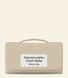 Mulberry leather Lily clutch bag, imported from the UK