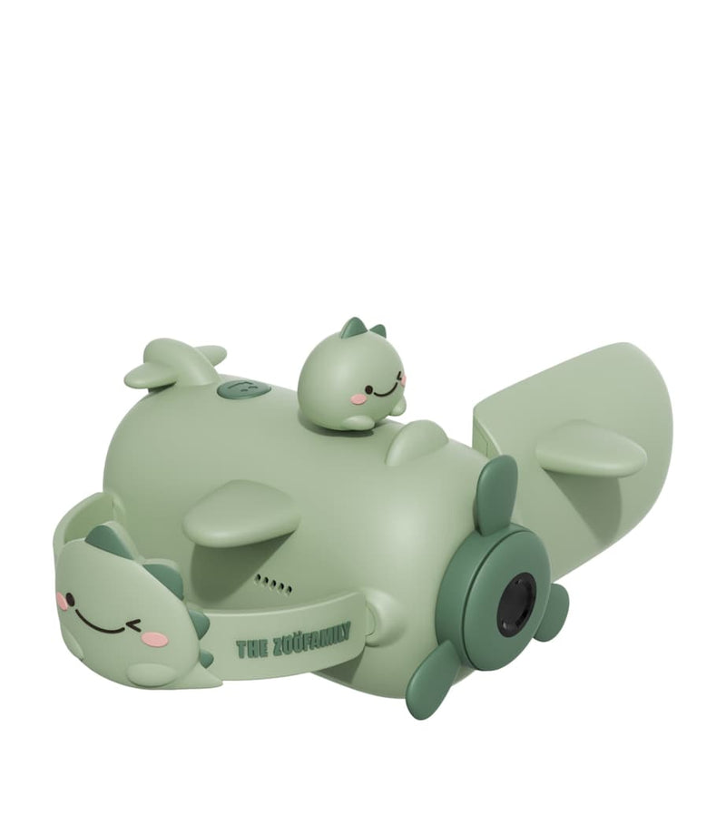 ZOOFAMILY dinosaur-themed video camera for children, green V1 model (British brand)