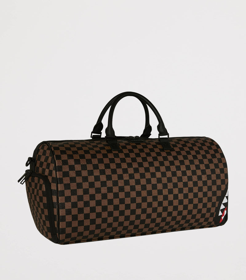 Sprayground Embossed Check Holdall (British brand)
