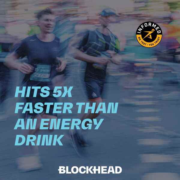 BLOCKHEAD Energy Gum 7-piece pack (British brand)