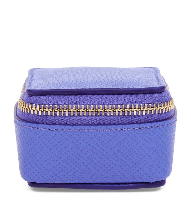 Smythson Small Panama Leather Trinket Case (British brand)