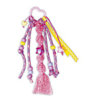 Janod set of 6 bag charms creative kit - British product