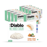 Holland & Barrett Diablo No Added Sugar Coconut Cookies with Caramel and Peanut 100g Pack of 9- Buy online at McGrocer