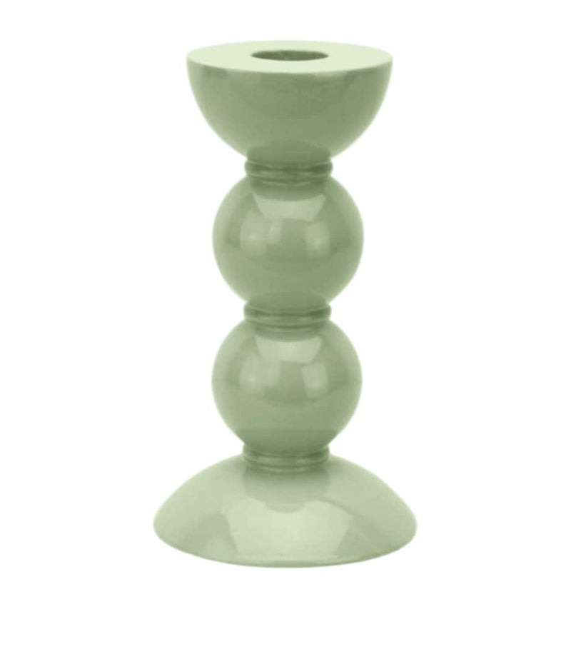Addison Ross medium bobbin candlestick holder 14cm - British product