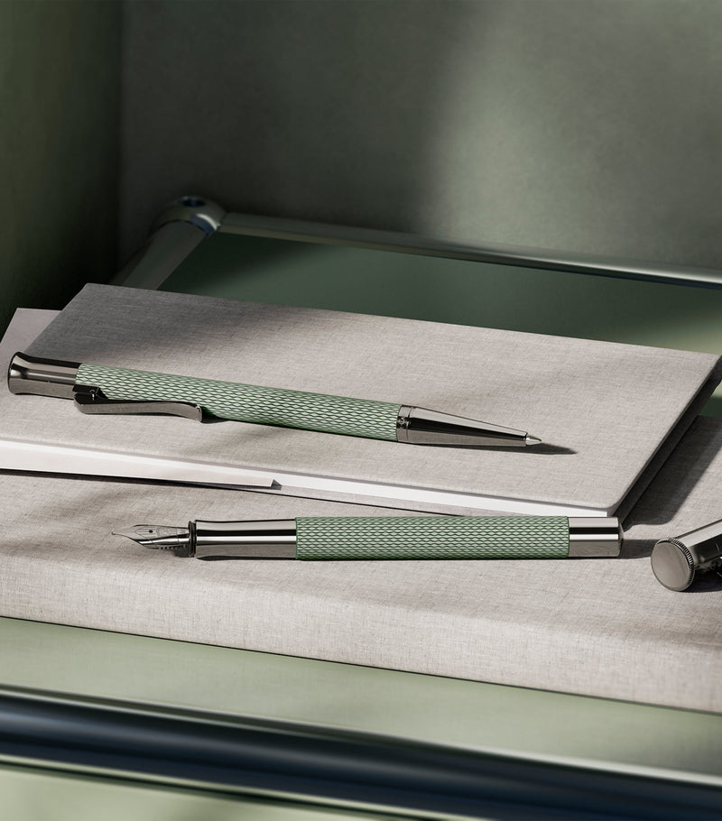 Graf von Faber-Castell Guilloche fountain pen, UK version