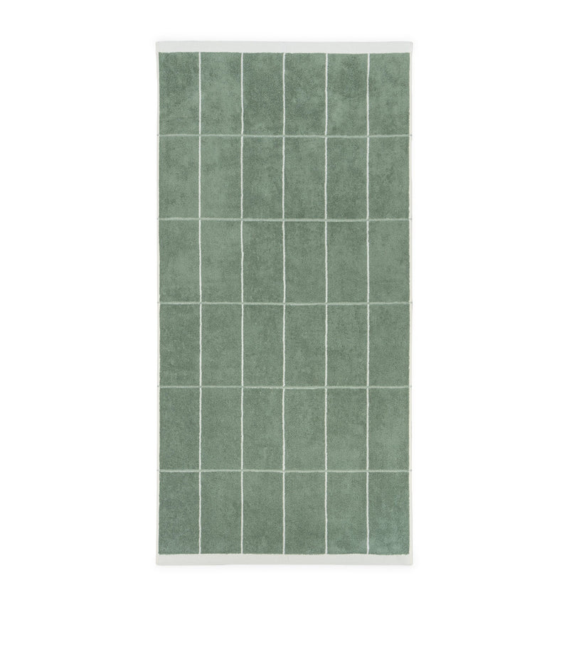 BAINA Check Bethel bath towel 40cm x 170cm - British product