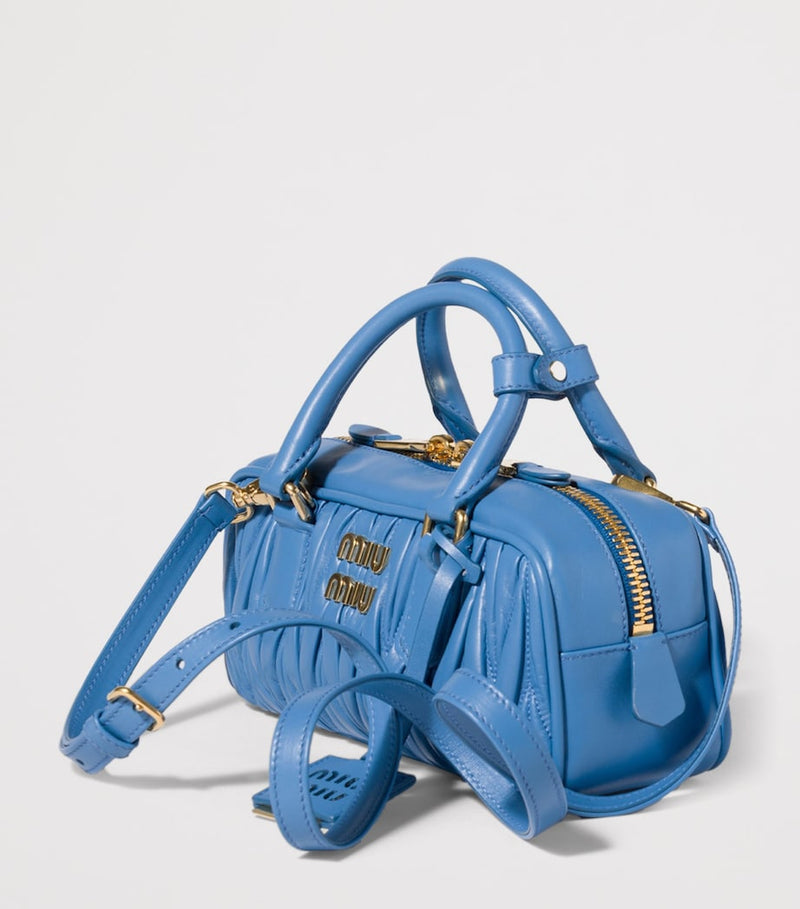 Miu Miu Arcadie top-handle bag in nappa leather, UK version