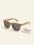 Burberry square sunglasses 56mm polyamide lens - British product