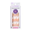 Kiss Press-On Nails Ideal French 30 Pack, UK version