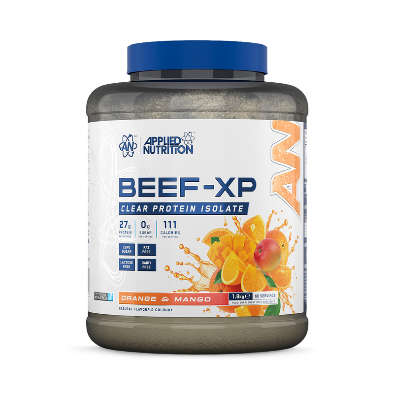 Applied Nutrition Beef Protein Isolate Orange Mango 1.8KG - British product