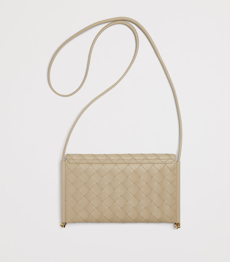 Bottega Veneta Solstice phone pouch in calfskin - British product