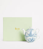 Harrods bone china tea set teacup teapot, imported from the UK