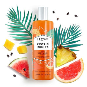 I Love Exotic Fruits Scented Body Wash 350ml