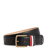 Harrods Thom Browne Leather Tricolour Belt- Buy online at McGrocer
