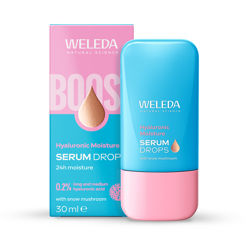 Weleda hyaluronic serum moisture drops 30ml, UK version
