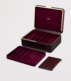 WOLF Large Bella jewellery box - British product