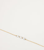 Persée Danaé yellow gold diamond bracelet (British brand)