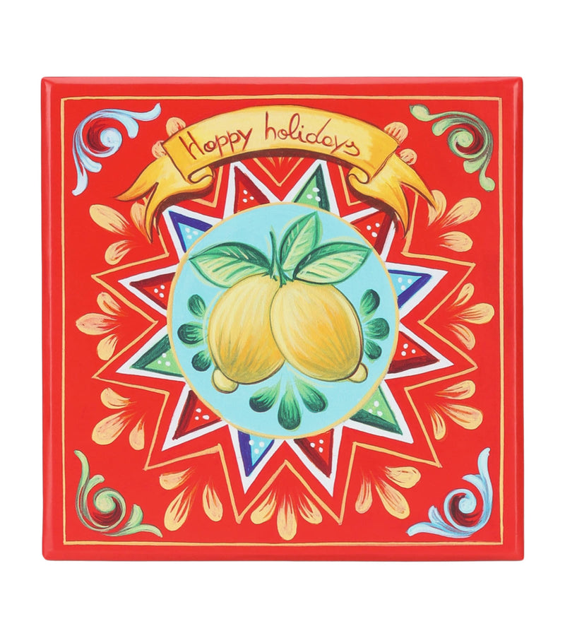Dolce&Gabbana Casa hand-painted Carretto Siciliano bauble 13cm, UK version